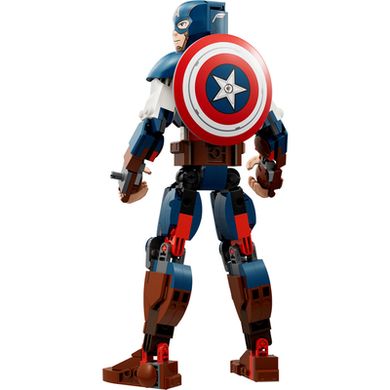 Конструктор LEGO Marvel Super Heroes Фігурка Капітана Америка для складання (76258)