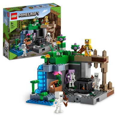 Конструктор LEGO Minecraft Подземелье скелетов (21189)