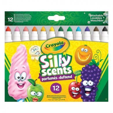 Фломастери ароматизовані широкі 12 штук Crayola (58-8337)