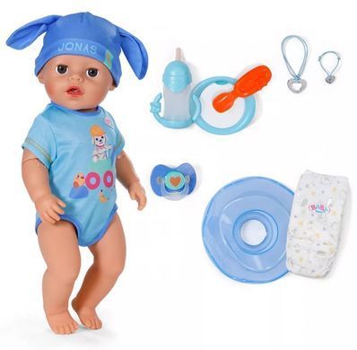 Кукла Baby Born Click and Play Джонас 43 см (840078)