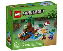 Конструктор LEGO Minecraft Пригоди на болоті (21240)