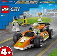 Конструктор LEGO City Great Vehicles Гоночный автомобиль 46 деталей (60322)