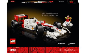 Конструктор LEGO Icons McLaren MP4/4 і Айртон Сенна (10330)