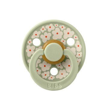 Соска пустушка BIBS Studio Pacifier Colour Jasmine Field Latex Size 1 Sage (10018250)