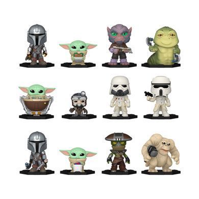 Фигурка-сюрприз Funko Pop Mystery Minis Star Wars Мандалорец и Грогу (90819)