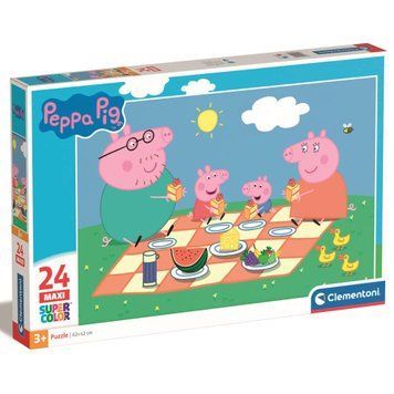 Пазл Clementoni "Peppa Pig", серия "MAXI", 24 элемента