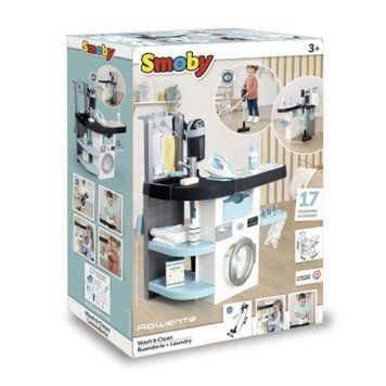 Набор Smoby Стиральная комната с пылесосом Ровента (330320)