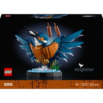 Конструктор LEGO Icons Птица рыбалка (10331)