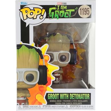 Ігрова фігурка Funko Pop! Marvel I am Groot Ґрут c детонатором (70653)