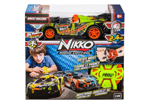 Автомодель NIKKO Wrist racers Neon Camo green (10292)