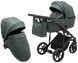 Коляска 2в1 Adamex Mobi Air Thermo New ECO темо-зелений (SA-29)