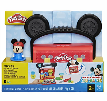 Набір з масою для ліплення Play-Doh Disney Junior On-the-Go Garage (G3109)