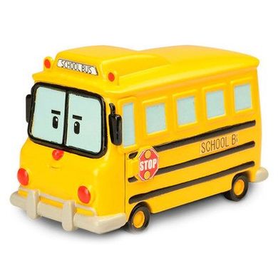 Школьный автобус Robocar Poli металлический 6 см (83174)