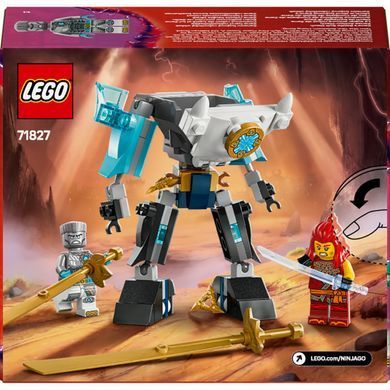 ​Конструктор LEGO NINJAGO Боевой костюм-робот Зейна (71827)