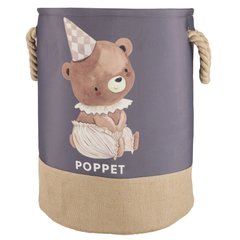 Корзина для хранения игрушек Poppet Медвежатка 40х50 см (PP001-L)