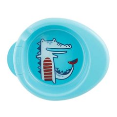 Тарелка Chicco Warmy Plate термостойкая голубая (16000.20)