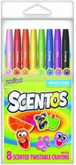Набір ароматних воскових олівців для малювання Веселка Scentos 41102