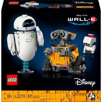 Конструктор LEGO Disney and Pixar ВОЛЛ&middot;И и Ева (43279)