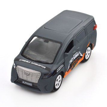 Автомодель TechnoDrive Шевроны Героев Toyota Alphard Отряд бабочек (KM6011)