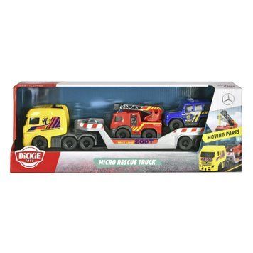 Набір Dickie Toys Вантажівка Мерседес з рятувальними машинами (203715020)