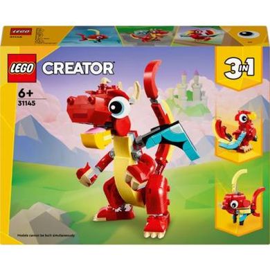 Конструктор LEGO Creator Червоний Дракон 149 дет. (31145)