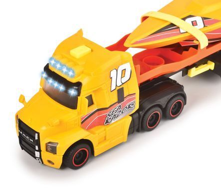 Вантажівка Dickie Toys Мак Перевезення катера (3747009)