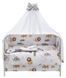 Детская постель Babyroom Gold RG-08 серый (африка)