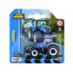 Автомодель Maisto Mini Work Machine Трактор синий(15591)