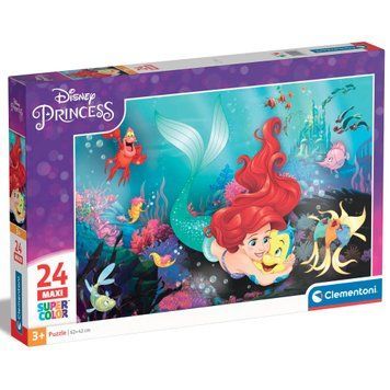 Пазл Clementoni "The Little Mermaid", серия "MAXI", 24 элемента