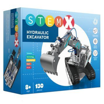 Конструктор StemX Гидравлический экскаватор (71601)