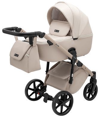 Коляска 2в1 Adamex Nola Natura 3 vanilla