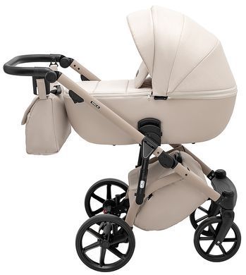 Коляска 2в1 Adamex Nola Natura 3 vanilla
