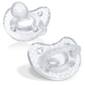 Пустушка Chicco PhysioForma Crystal, силікон, 6-16 міс., 2 шт. (73087.31)