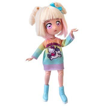 Кукла 4SF Manga Dolls Hello Kitty Стильная Конфетка-единорог (HKTF2000)