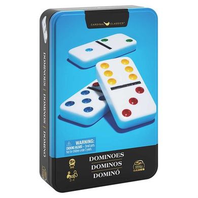 Настольная игра Spin Master Домино в жестяной коробке (SM98405/6065369)