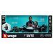 Автомодель с фигуркой Bburago Формула-1 Mercedes-AMG Petronas W15 2024 1:24 №44 (18-28069)
