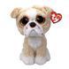 Мягкая игрушка TY Beanie Boos Английский бульдог Pooch 15 см (37371)