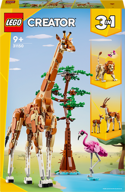 Конструктор LEGO Creator Дикие животные сафари 780 детали (31150)