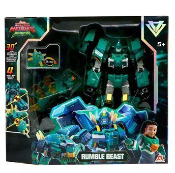 Игровой набор с роботом-трансформером Dinoster Рамбл Бист (EU583823)