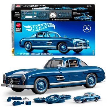 Конструктор Hot Wheels Brick Shop Mercedes-Benz 300 SL 1600 деталей (HWW25)