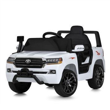 Дитячий електромобіль Toyota Land Cruiser Bambi білий (M 5101EBLR-1)