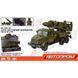 Военная машина КРАЗ ракетный комплекс Автопром 1:16 (KR-2202-01)