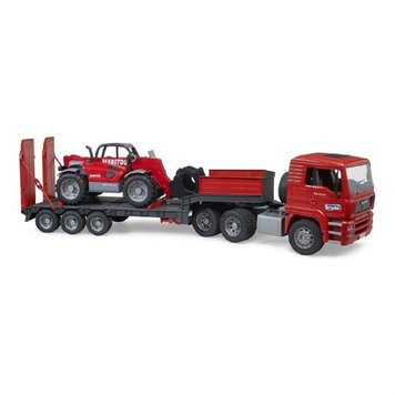 Игровой набор Bruder Тягач MAN TGA и погрузчик Manitou MLT 633 (02774)