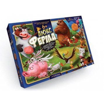 Игра настольная Ферма Люкс Danko Toys G-FL-01-01