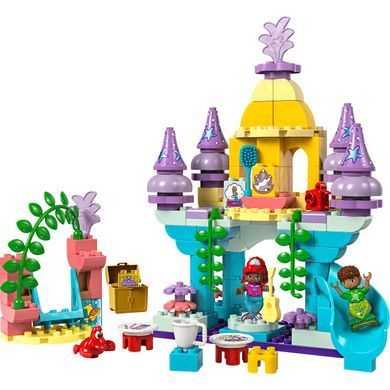 Конструктор LEGO DUPLO Disney Очаровательный подводный дворец Ариэль (10435)