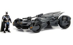 Машинка металева Jada Ліга справедливості Бетмобіль із фігуркою Бетмена 1:24 (253215000)