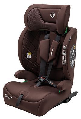 Автокрісло Bair Slider i-size Iso-fix choco (BS-04)