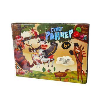 Настільна розважальна гра "Супер ранчеро" (укр) Danko Toys (G-SR-01-01U)