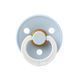 Пустышка BIBS Color Latex Round Size 1 Baby Blue GLOW (100271)