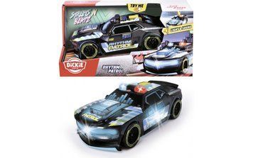 Поліцейська машинка Dickie Toys Поліцейський ритм зі звуком та світлом 20 см (376 3008)